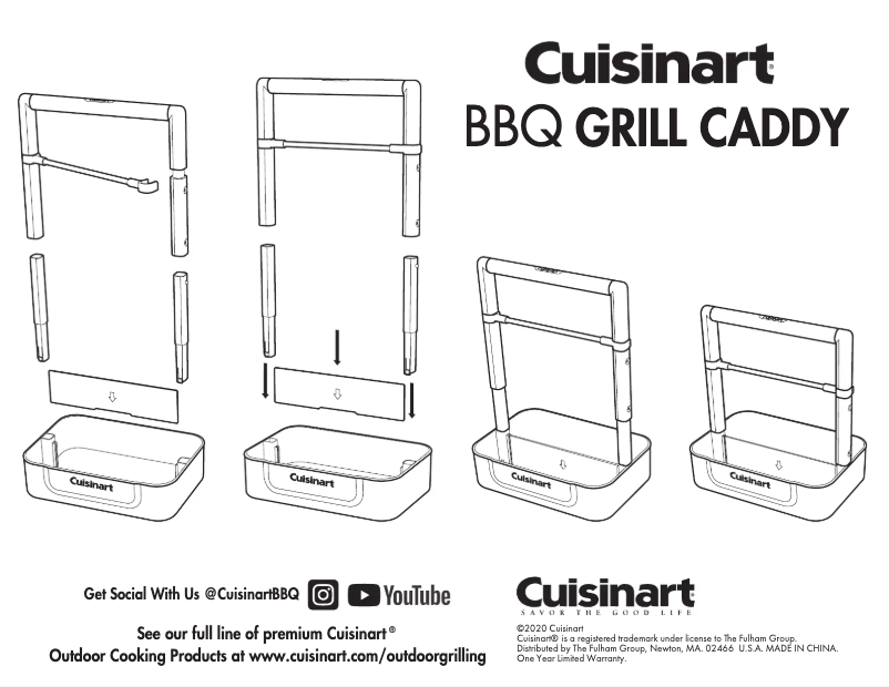 Image de la première page du manuel de l'appareil CGWM-098