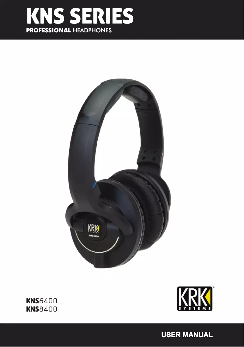 Page 1 de la notice Mode d'emploi KRK KNS 8400