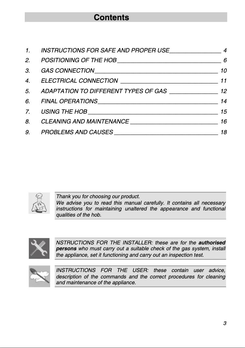 Page n°1 - Manuel utilisateur Smeg SRA964PGH