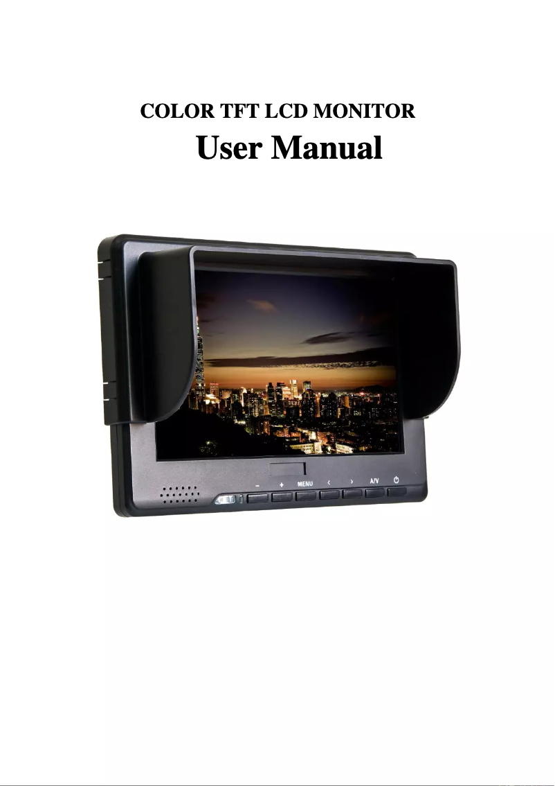 Page 1 de la notice Manuel utilisateur Lilliput 667