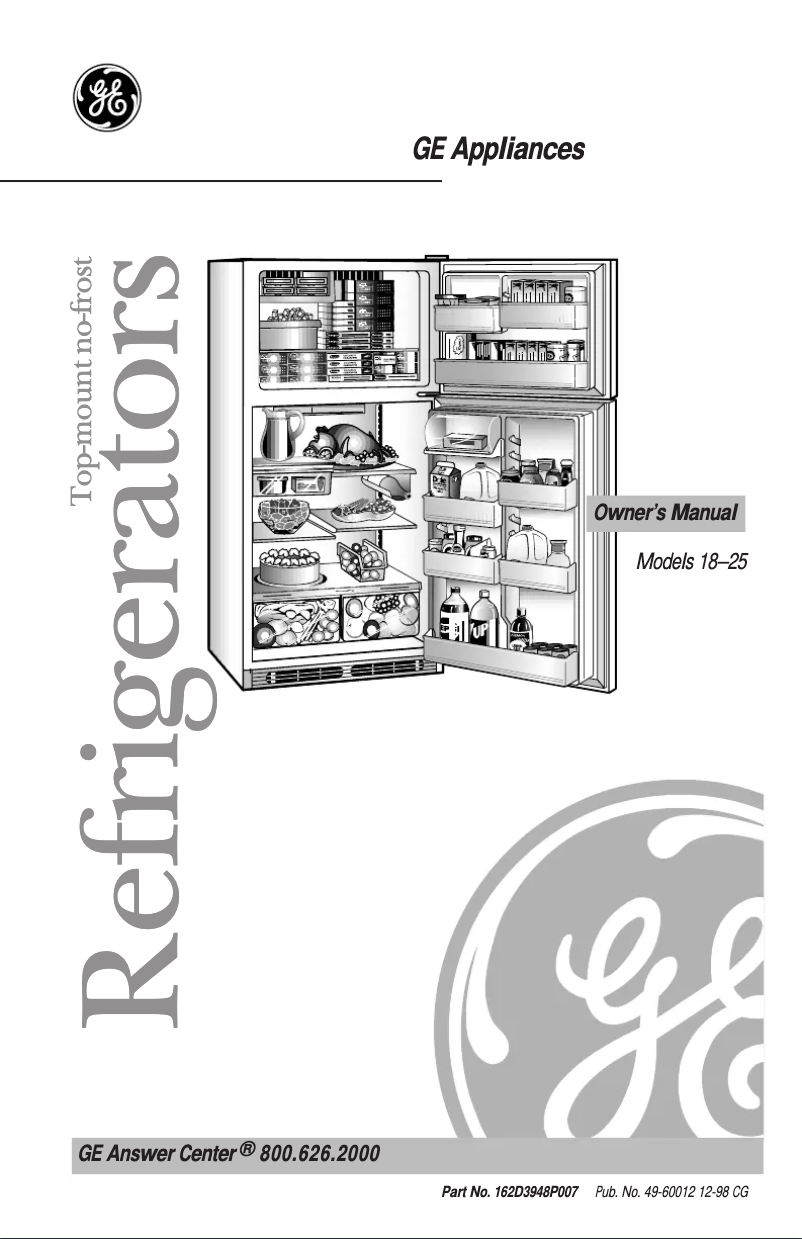 Imagen de la primera página del manual del dispositivo Profile TBX22PRBRBB