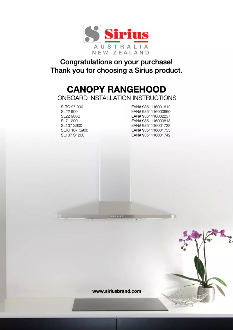 Imagen de la primera página del manual del dispositivo SLTC 97 900