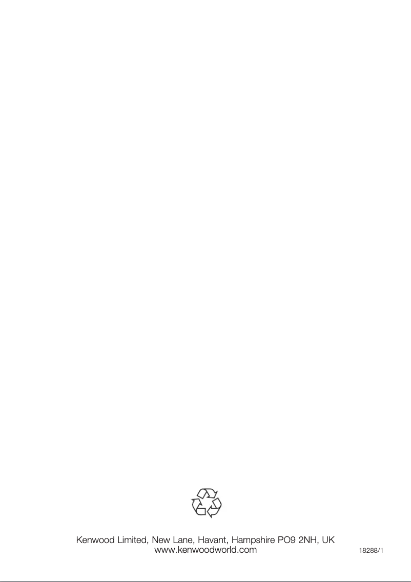 Page 1 de la notice Manuel utilisateur Kenwood HB795