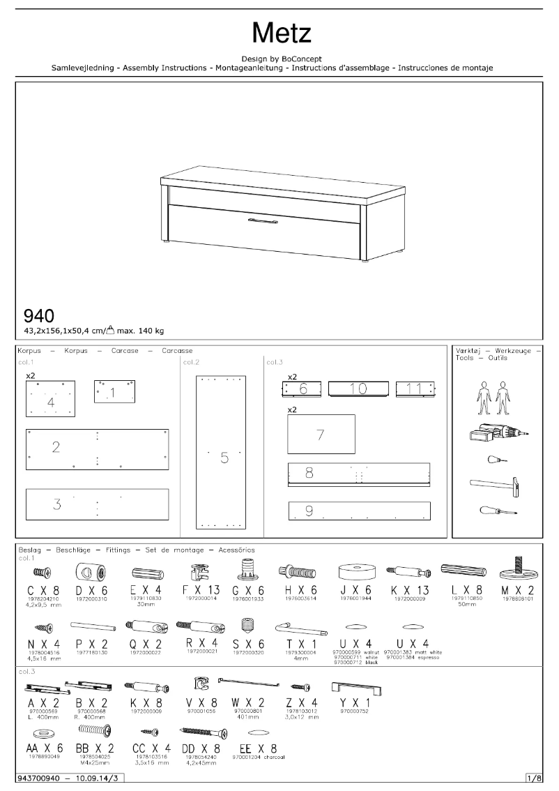 Image de la première page du manuel de l'appareil Metz