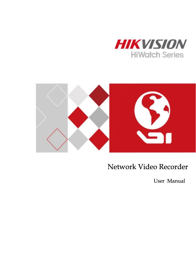 Page 1 de la notice Manuel utilisateur Hikvision DS-HiWatchI-HWN-2104-4P