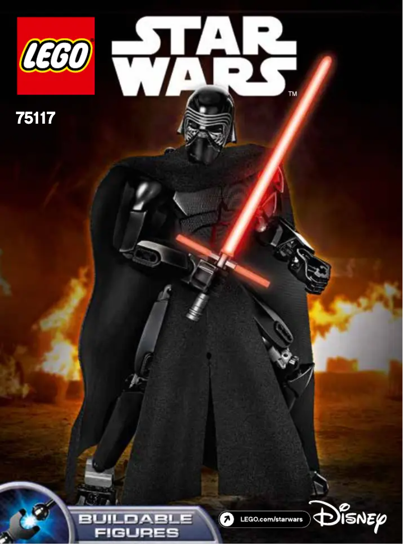 Page n°1 - Consignes visuelles Lego Star Wars 75117