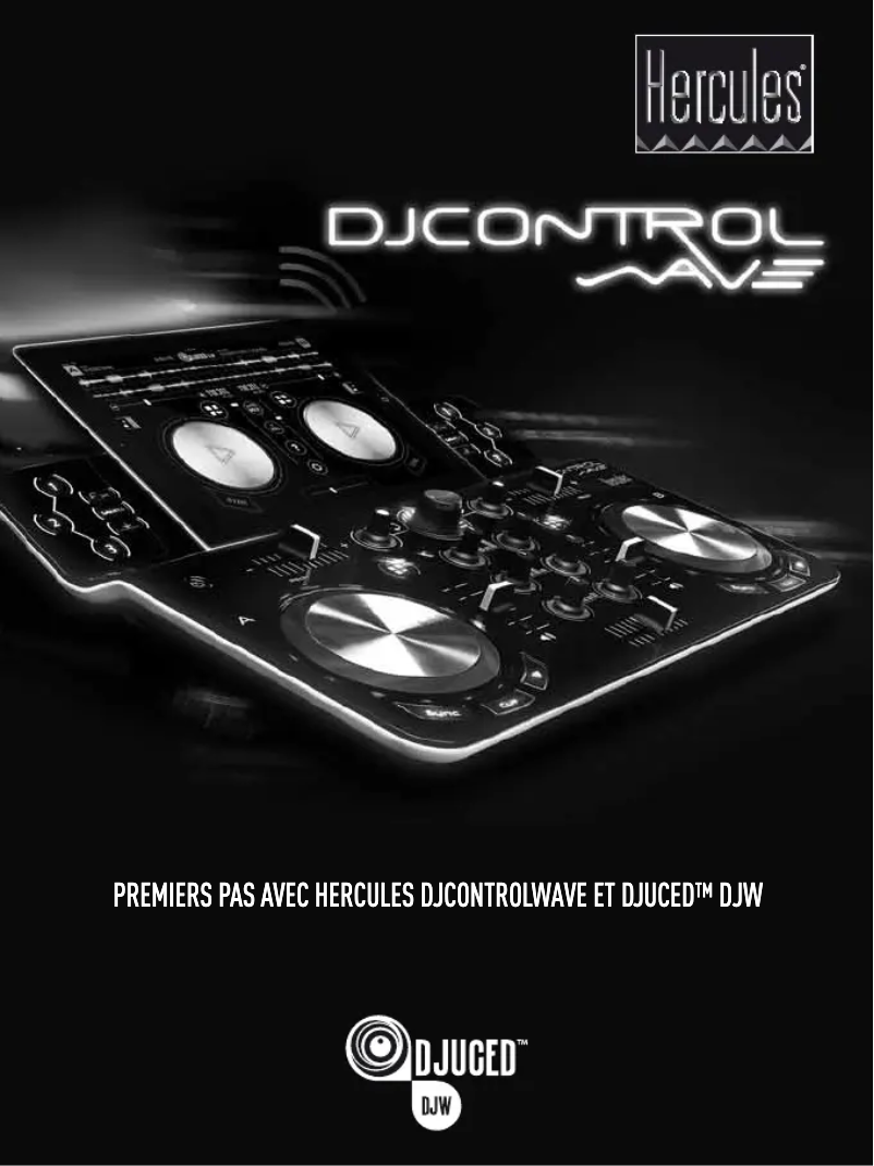 Image de la première page du manuel de l'appareil DJ Control Wave M3