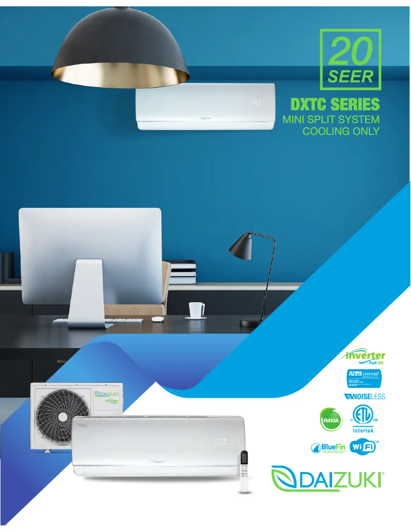 Página 1 del manual Ficha técnica Daizuki DXTC09X426-20