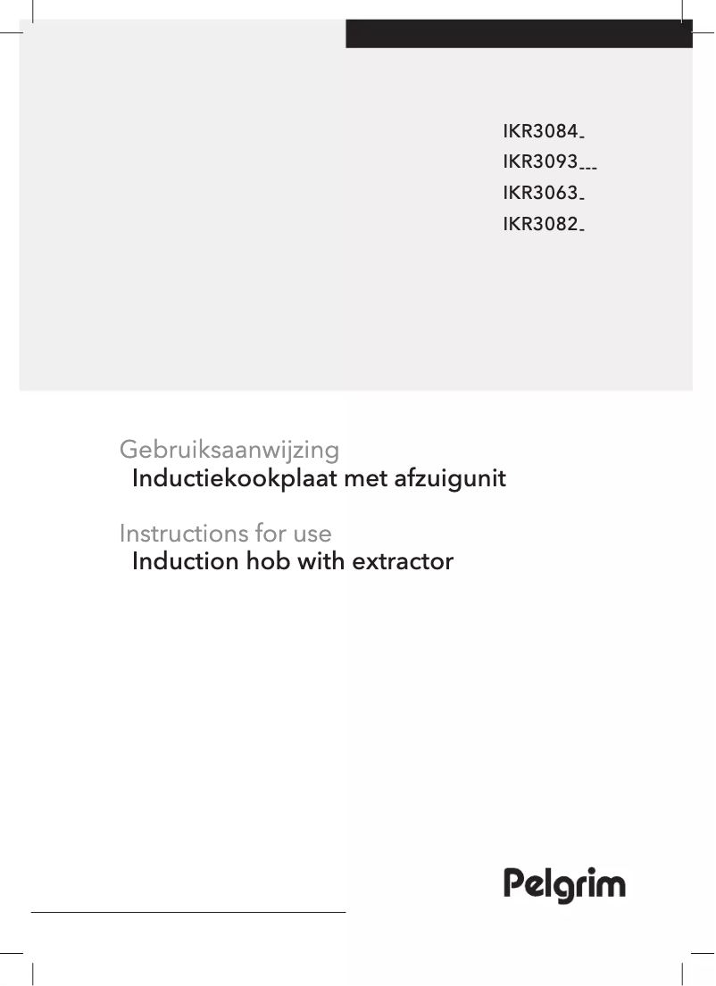 Page n°1 - Manuel utilisateur Pelgrim IKR3063F