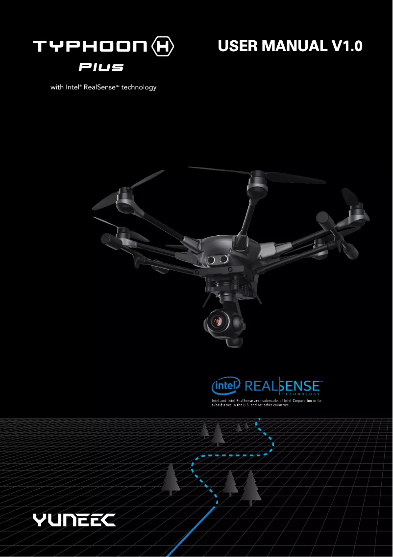 Page 1 de la notice Manuel utilisateur Yuneec Typhoon H Plus
