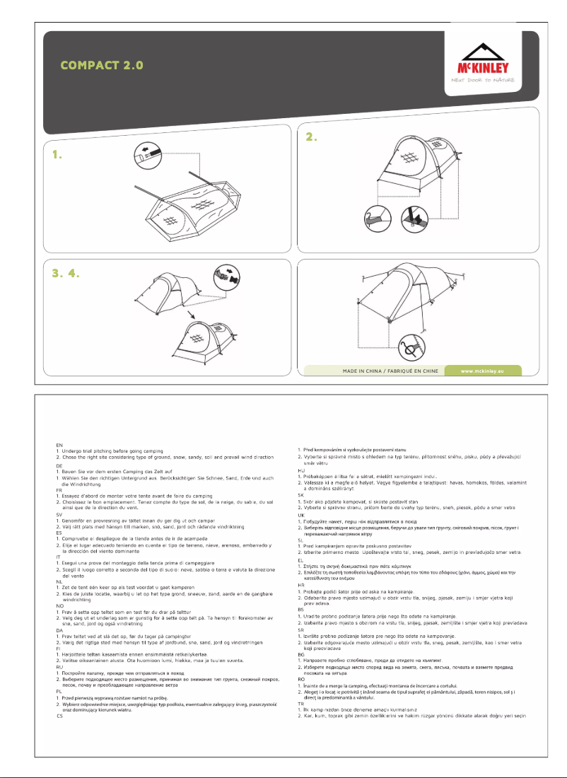 Image de la première page du manuel de l'appareil Compact 2