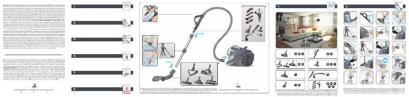 Página 1 del manual Manual de usuario Rowenta Silence Force Cyclonic RO7631EA