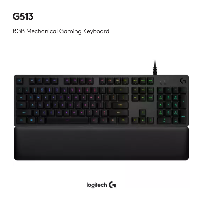 Image de la première page du manuel de l'appareil G513
