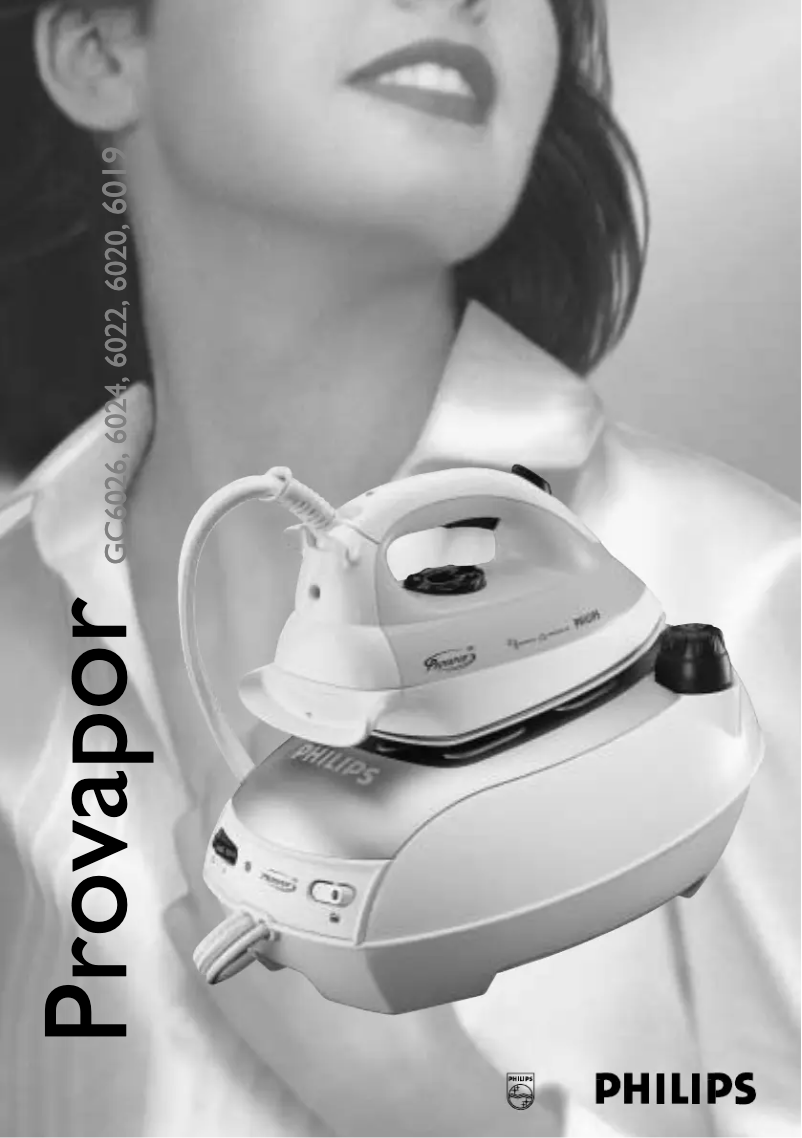 Image de la première page du manuel de l'appareil Provapor GC6022