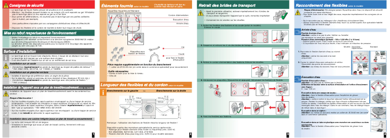 Page 1 de la notice Manuel utilisateur Siemens WM14P3X9FF