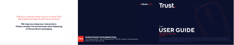 Page n°1 - Manuel utilisateur Trust Yvi