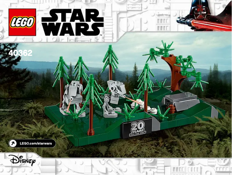 Page n°1 - Manuel utilisateur Lego Star Wars 40362