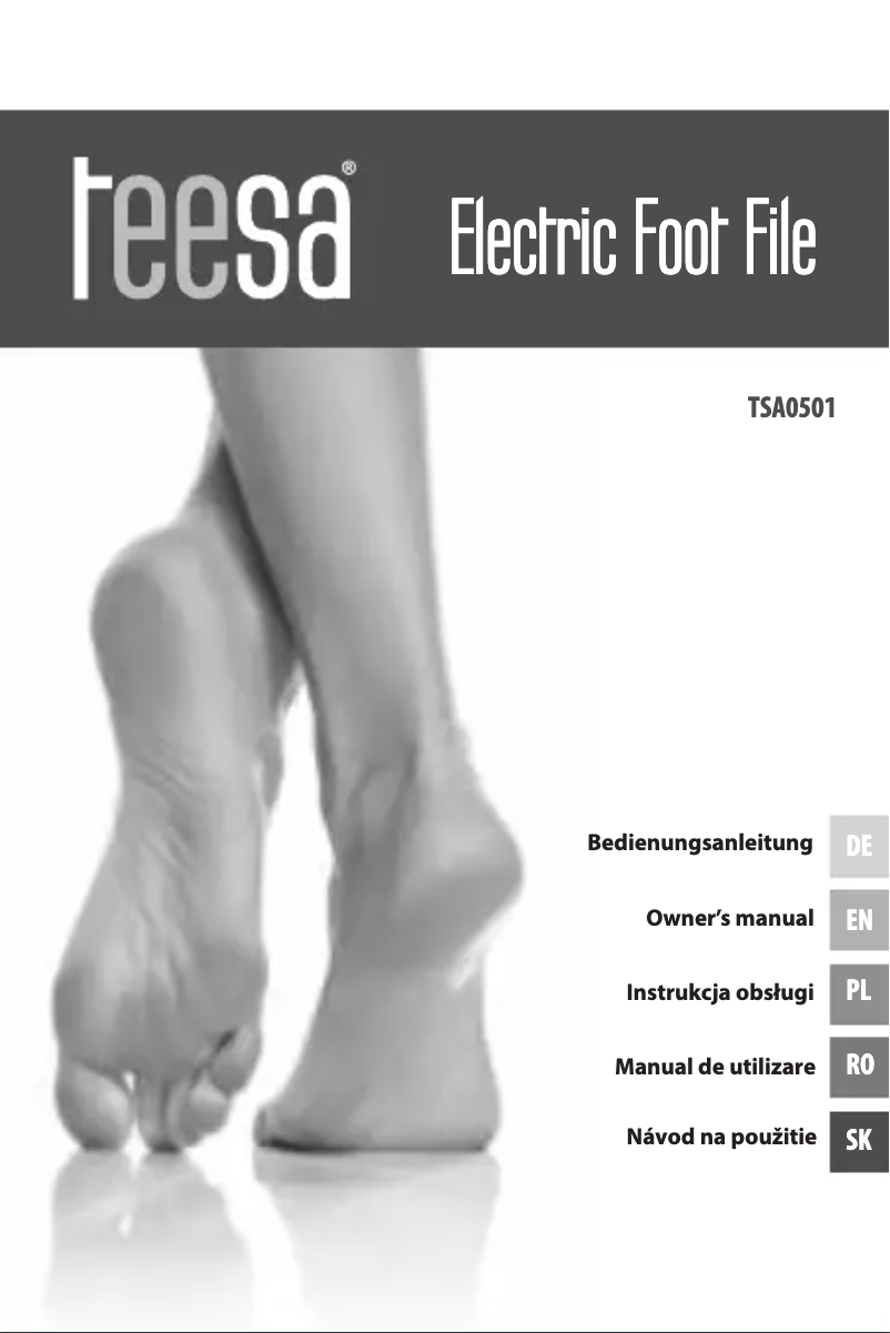 Page n°1 - Manuel utilisateur Teesa TSA0501