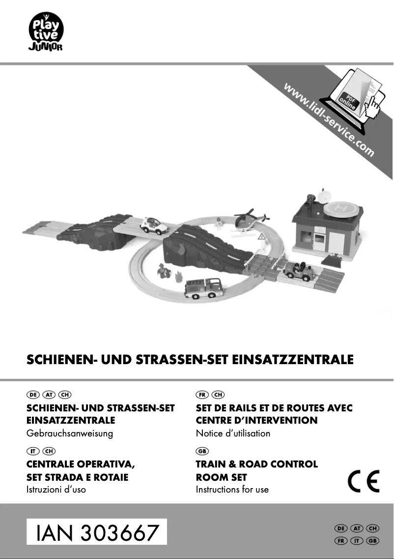 Imagen de la primera página del manual del dispositivo IAN 303667