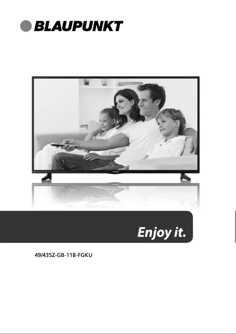 Página 1 del manual Manual de usuario Blaupunkt 49/235Z-GB-11B-FGKU-UK