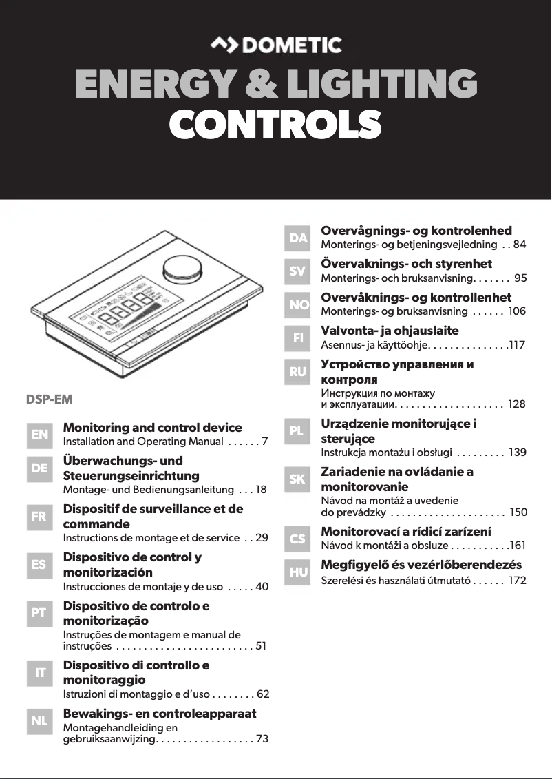 Page 1 de la notice Manuel utilisateur Dometic SinePower DSP-EM