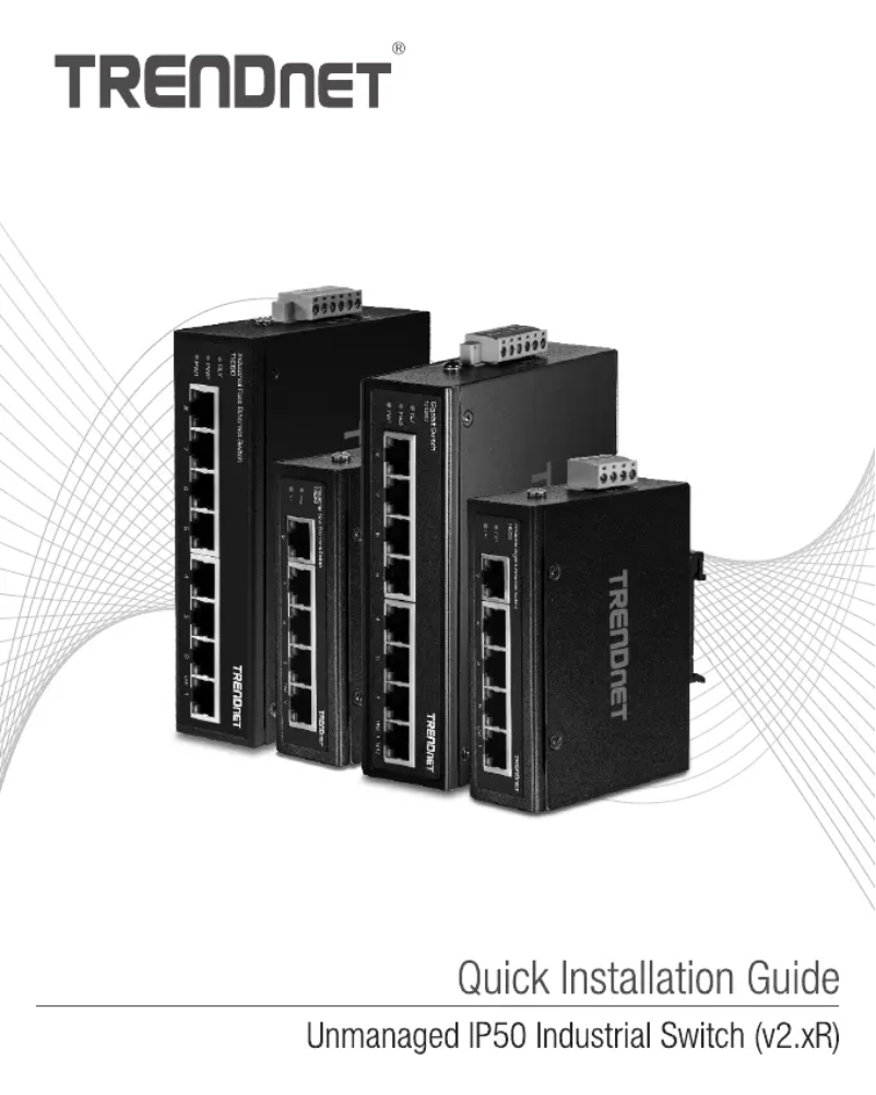 Page 1 de la notice Fiche technique TRENDnet TI-E80