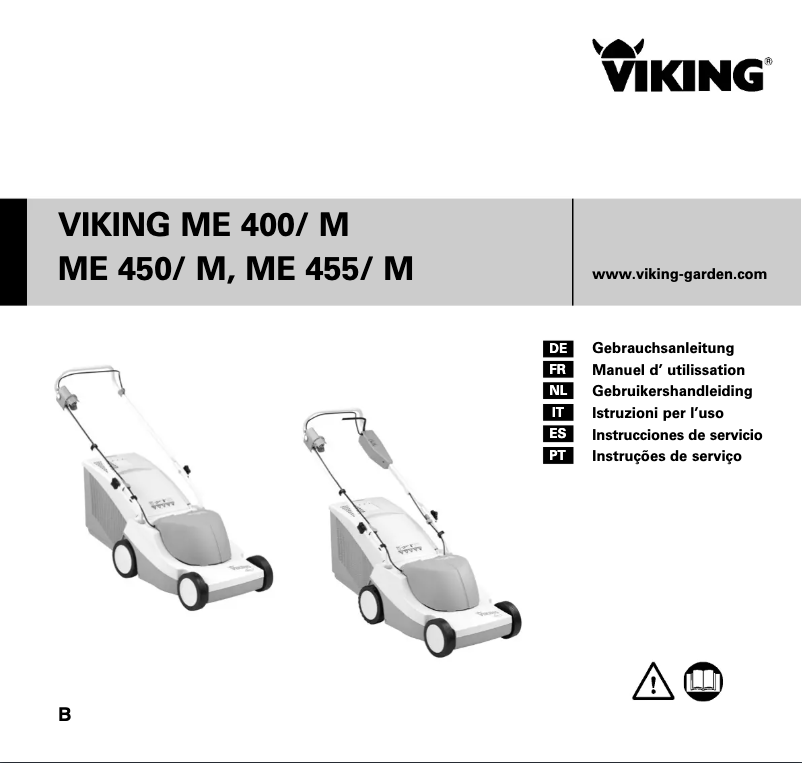 Page 1 de la notice Manuel utilisateur Viking ME 400