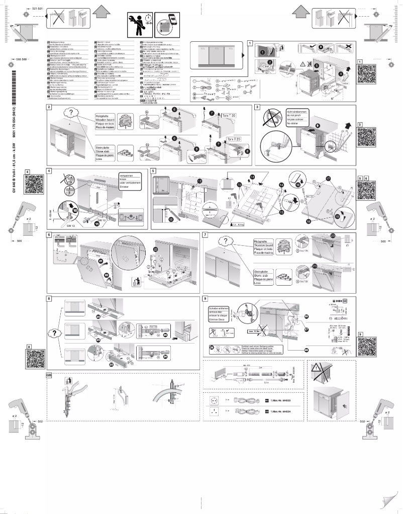 Page 1 de la notice Instructions / montage Constructa CG5VX01ITE