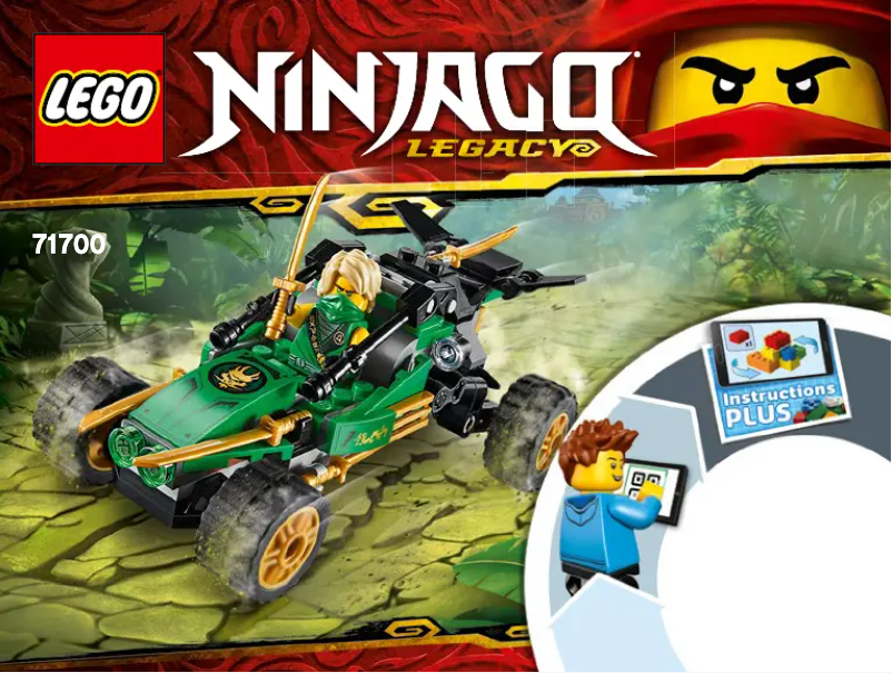 First page image of the manual for Ninjago 71700