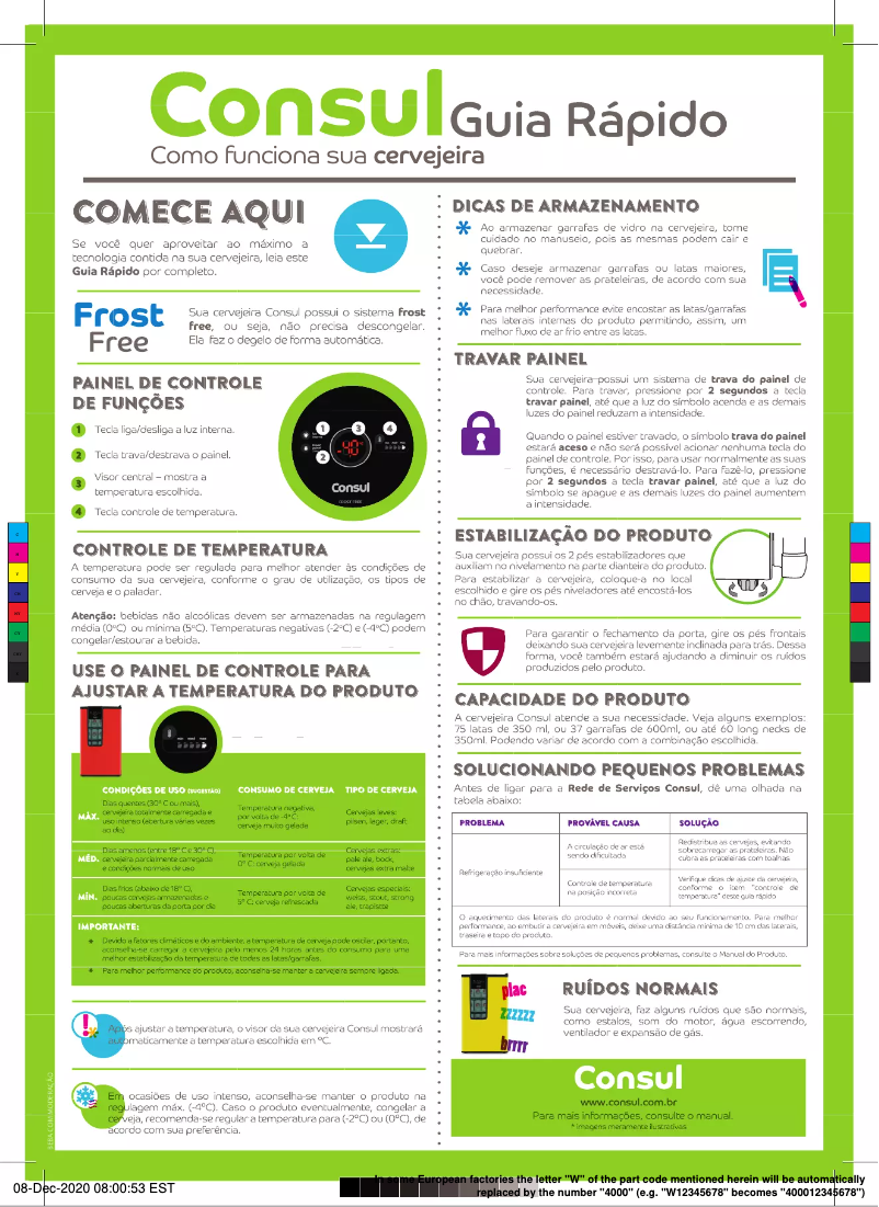 Image de la première page du manuel de l'appareil CZD12AV