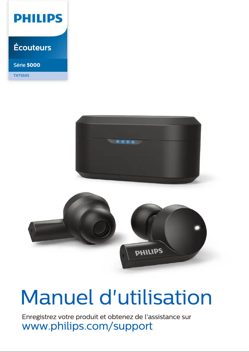 Page n°1 - Manuel utilisateur Philips TAT5505