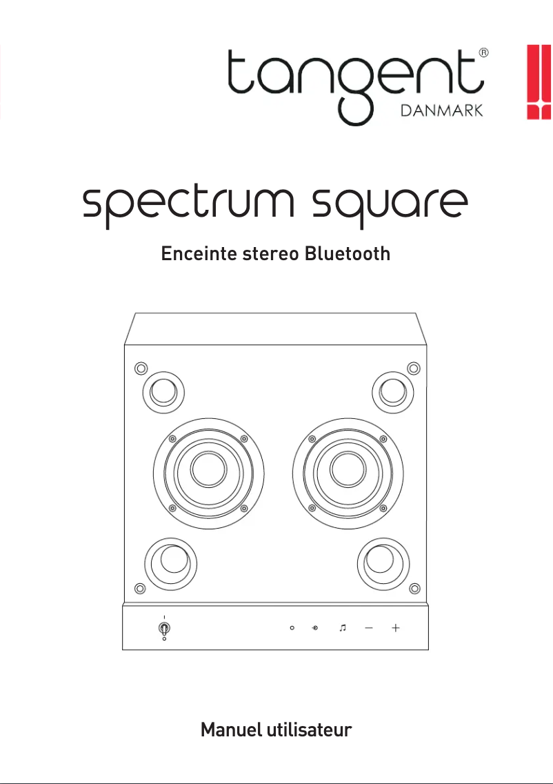 Page n°1 - Manuel utilisateur Tangent Spectrum Square