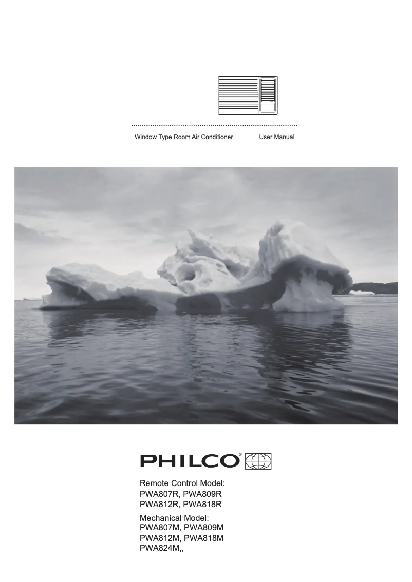 Page n°1 - Manuel utilisateur Philco PWA818R