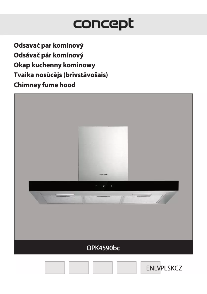 Page 1 de la notice Manuel utilisateur Concept OPK4590BC