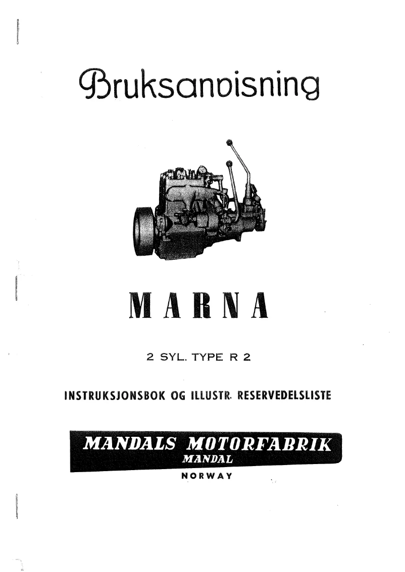 Page n°1 - Manuel utilisateur Marna R2