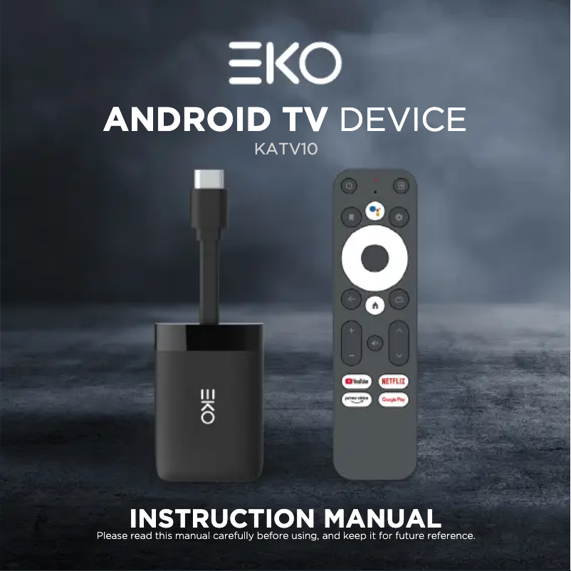 Page 1 de la notice Manuel utilisateur EKO KATV10