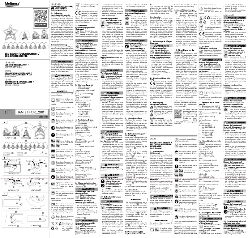 Image de la première page du manuel de l'appareil IAN 337470