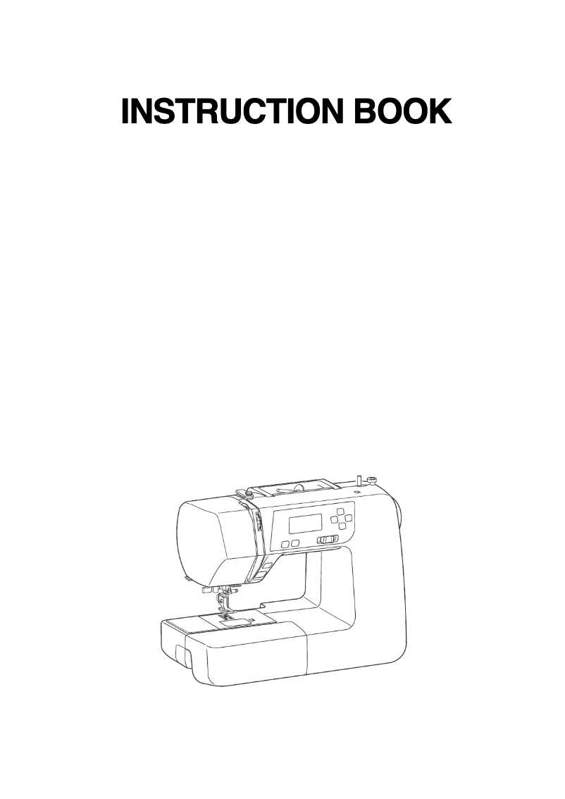 Page 1 de la notice Manuel utilisateur Janome DC2030 JNH1860