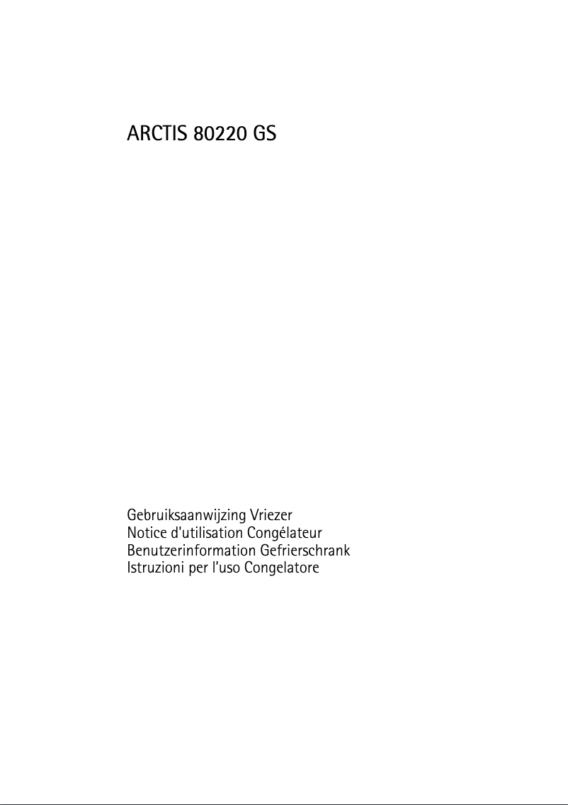 Image de la première page du manuel de l'appareil Arctis 80220 GT