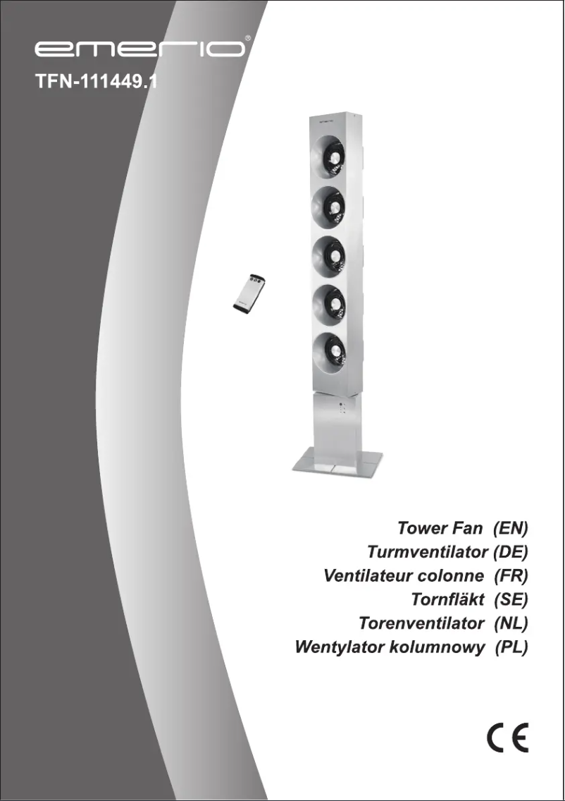 Image de la première page du manuel de l'appareil TFN-111449