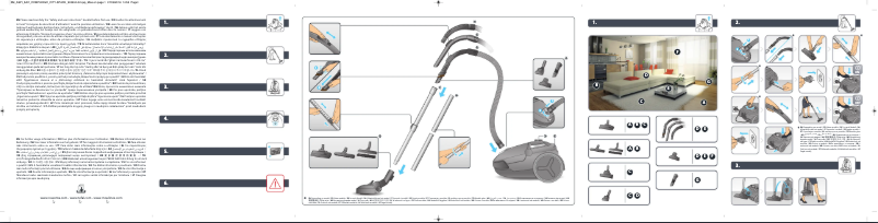 Image de la première page du manuel de l'appareil City Space TW2421RA