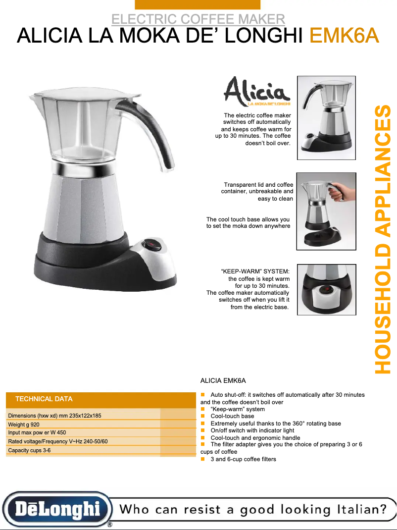 Image de la première page du manuel de l'appareil EMK6A