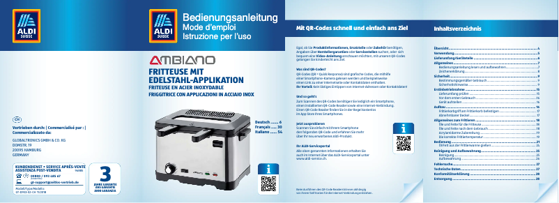 Image de la première page du manuel de l'appareil GT-DFK3-02-ch