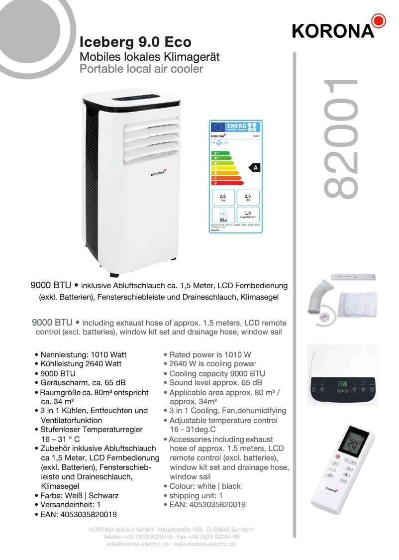 Image de la première page du manuel de l'appareil 82001