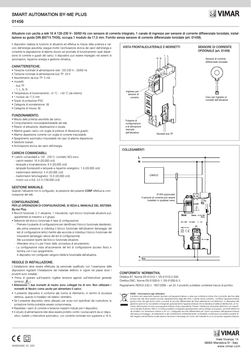 Image de la première page du manuel de l'appareil 01456