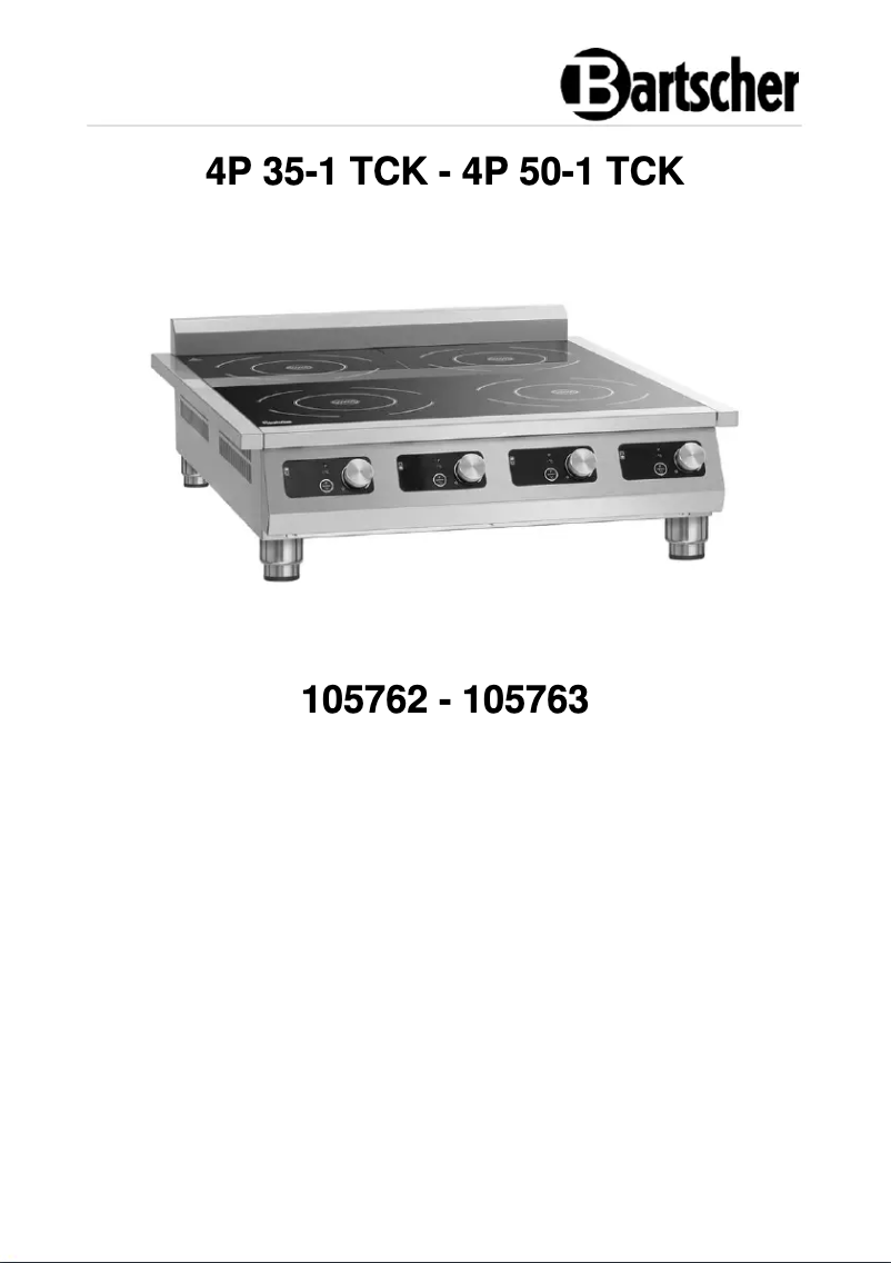 Image de la première page du manuel de l'appareil 4P 50-1 TCK