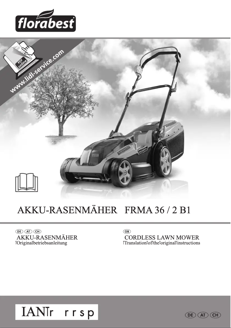 Page 1 de la notice Manuel utilisateur Florabest RMA 36/2 B1