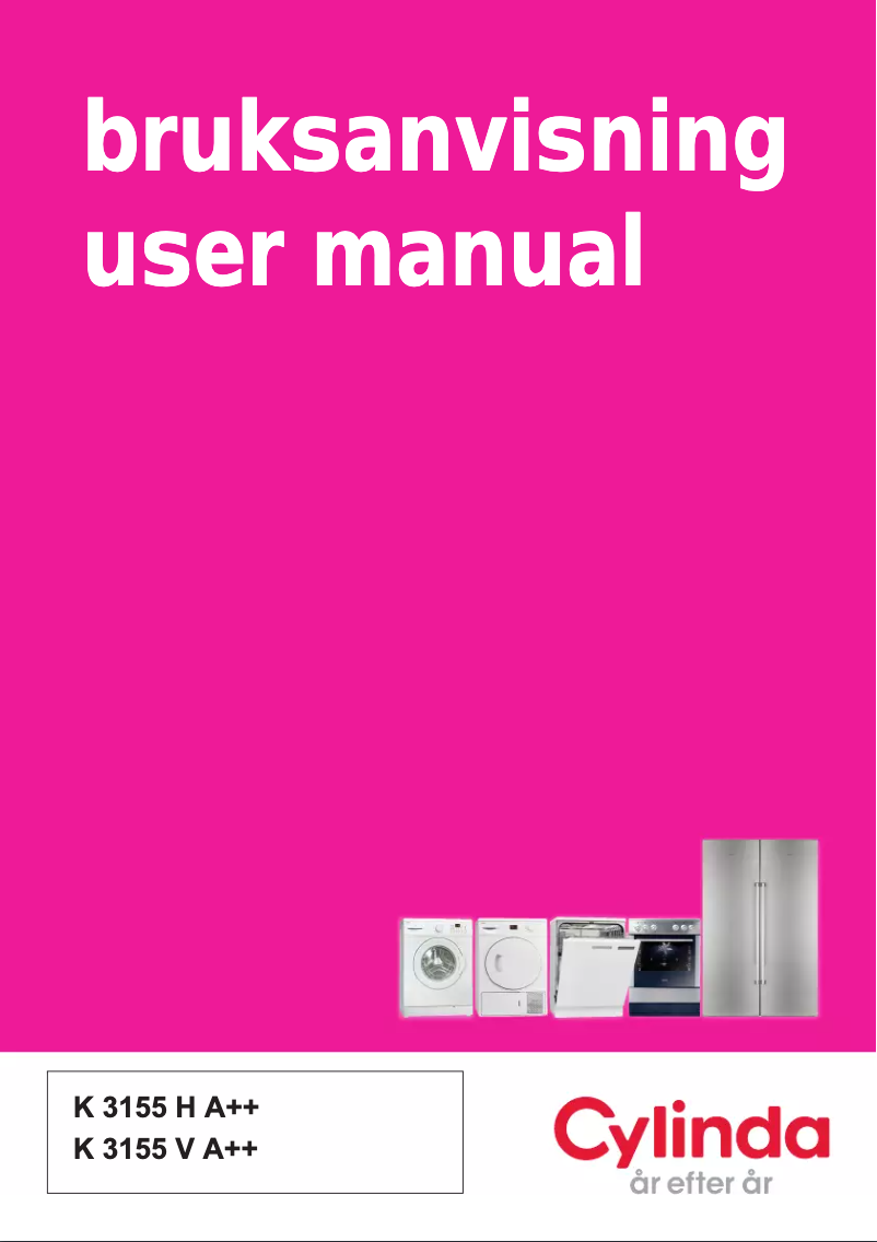 Page 1 de la notice Manuel utilisateur Cylinda K3155V
