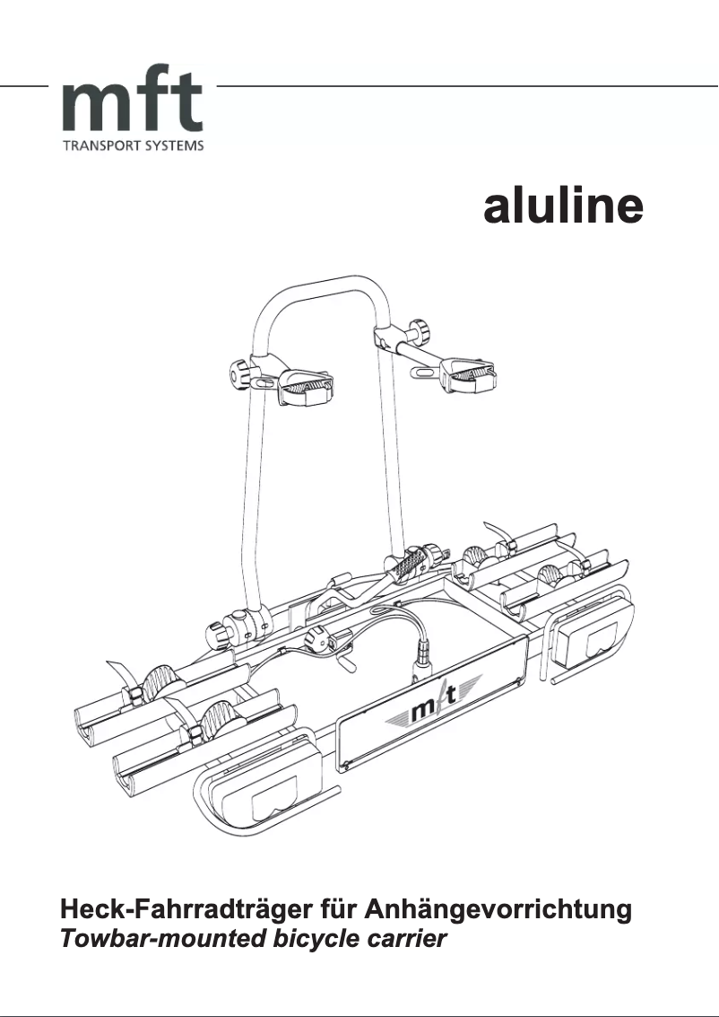 Page 1 de la notice Manuel utilisateur MFT Aluline