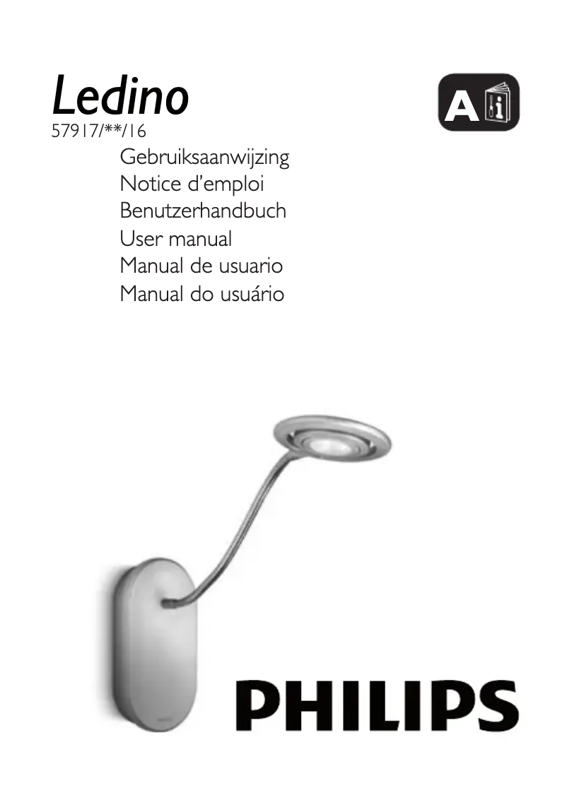 Página 1 del manual Manual de usuario Philips Ledino 579173116